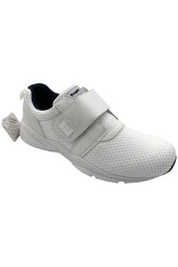Propet Men's Stability X Strap Sneaker White/Navy - EEE